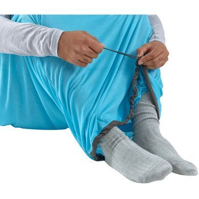 Вкладиш в спальник Sea to Summit Breeze Sleeping Bag Liner, Mummy w/ Drawcord - Standart, Blue Atoll (STS ASL031081-190205)