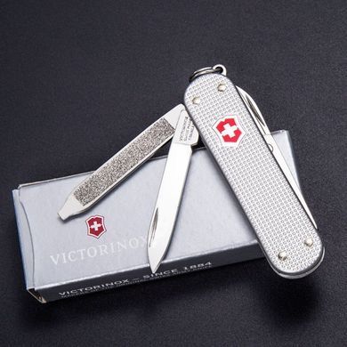 Швейцарський розкладний ніж Victorinox Barleycorn Classic SD Alox (58мм 5 функцій) сталевий (0.6221.26)