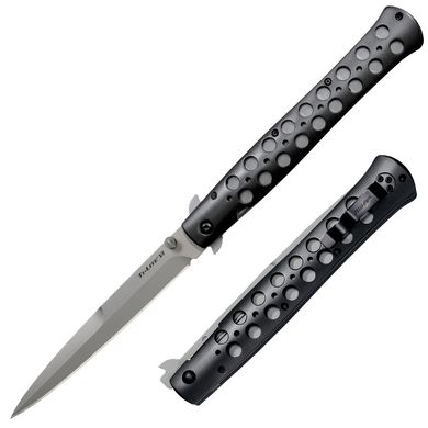 Ніж складаний Cold Steel 6" TI-Lite, Aluminium Handle, S35VN (2018), Black (CST CS-26B6)