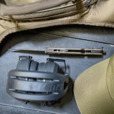 Розкладний ніж SOG Trident AT, Flat Dark Earth-Tanto (SOG 11-12-12-41)