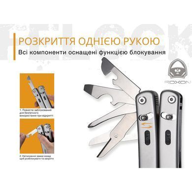 Мультитул Roxon Flex S804 (S804G)