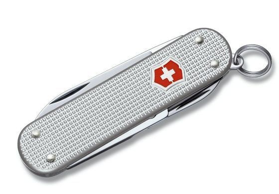 Швейцарський розкладний ніж Victorinox Barleycorn Classic SD Alox (58мм 5 функцій) сталевий (0.6221.26)