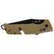 Розкладний ніж SOG Trident AT, Flat Dark Earth-Tanto (SOG 11-12-12-41)