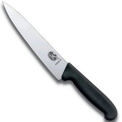 Нож бытовой, кухонный Victorinox Fibrox (лезвие: 150мм), черный 5.2003.15