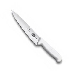 Нож бытовой, кухонный Victorinox Fibrox (лезвие: 150мм), белый 5.2007.15