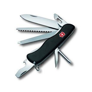 Швейцарський розкладний ніж Victorinox Locksmith (111мм 14 функцій) чорний 0.8493.3