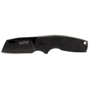 Складной нож SOG Stout SJ, Blackout, Cleaver (SOG 16-03-07-57)