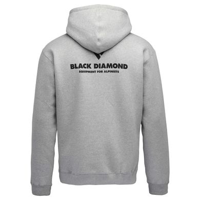 Худі чоловіче Black Diamond M Equipment For Alpinists Pullover Hoody, Nickel Heather, L (BD 7524411014LRG1)