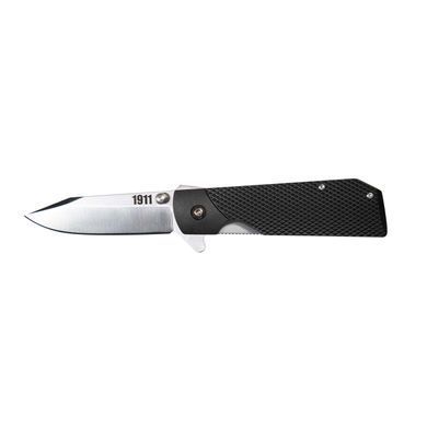, Black, Складной нож, 178, 102, 76, 3, 88, Прямая, Clip Point, 4034, 54-55, Griv-Ex, Liner Lock, Есть, Светлый