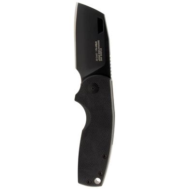 Складной нож SOG Stout SJ, Blackout, Cleaver (SOG 16-03-07-57)