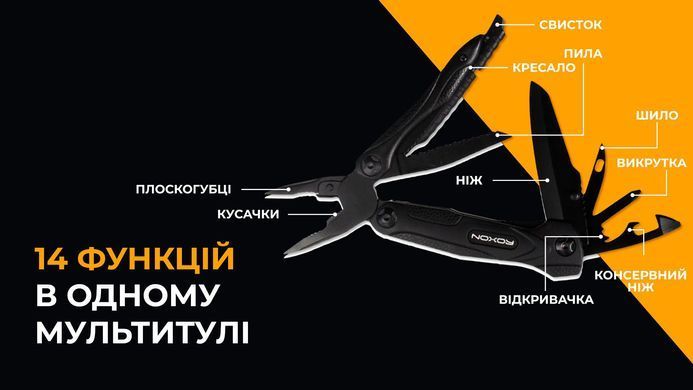 Мультитул Roxon SPARK CM1349 (CM1349)