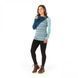Термокофта женская Smartwool Wm's Merino 250 Asym Top, Nile Blue Medallion, р.XS (SW 15109.C17-XS)