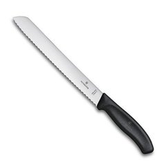 Нож бытовой, кухонный Victorinox Swissclassic (лезв. 210мм), черн. 6.8633.21B