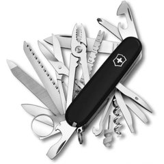 Швейцарский складной нож Victorinox Swisschamp (91мм 33 функции) черный (1.6795.3)