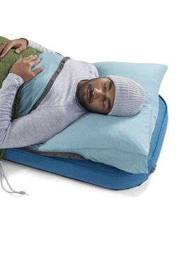 Вкладиш в спальник Sea to Summit Comfort Blend Sleeping Bag Liner, Rectangular w/ Pillow Sleeve, Aqua Sea Blue (STS ASL032071-250201)