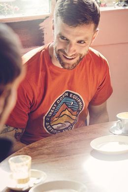 Футболка мужская Rab Stance 3 Peaks Tee, Grey Marl, XXL (RB QCA-98-GM-XXL)