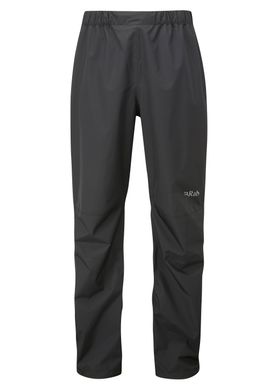 Штани чоловічі Rab Downpour Eco Pants FZ, Black, L, Short (RB QWG-86-L)