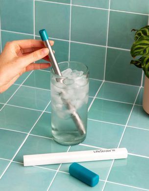 Фільтр для води LifeStraw SIP, 1 шт з футляром для перенесення, Midnight Blue (LSW LSSIP1MBWW)
