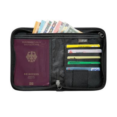 Гаманець Tatonka Travel Zip M RFID Block, Black (TAT 3168.040)