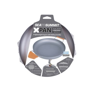 Сковородка со складными ручками X-Pan 8" Orange, 2800 мл от Sea to Summit (STS AXPAN8OR)