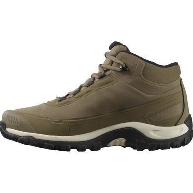Ботинки мужские Salomon S Shelter WP, Stone Gray/Black/Rainy, 41.3 (SLM s479740-7,5)