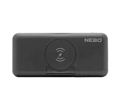 Павербанк Nebo 10K Powerbank w/ Kickstand & wWreless Charging, 10 000 mAh (NB NEB-PBK-0010-G)