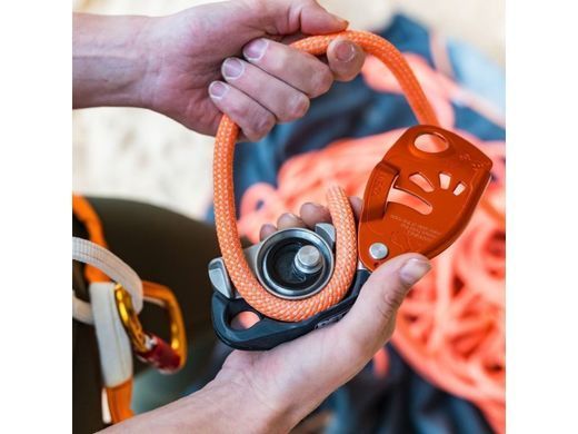 Спусковое устройство Petzl Neox, Black (PTZL D016AA02)