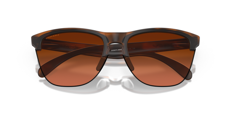 Очки Oakley Frogskins Lite, Matte Brown Tortoise/Prizm Brown Gradient (OAK 9374.5063)