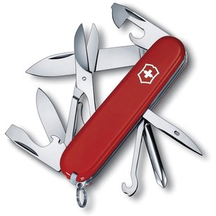 Швейцарський розкладний ніж Victorinox Tinker Super (91мм 14 функцій) червоний (1.4703)