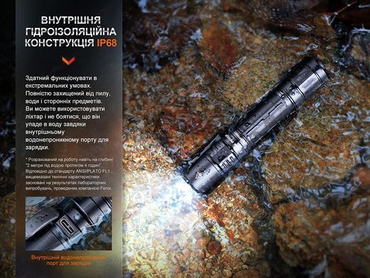 Ліхтар ручний акумуляторний Fenix PD35R (PD35R)