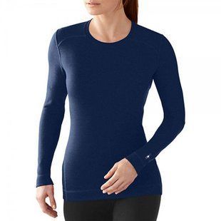 Термофутболка женская Smartwool NTS Mid 250 Crew Indigo Heather, р.L (SW SS224.115-L)