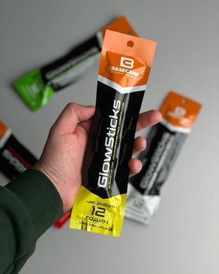 Хімічне джерело світла BaseCamp GlowSticks, Green (BCP 60413)