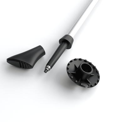 Наконечники для палок Silva Walking Poles Rubber Paws, Black, 2 шт (SLV 38159)