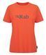 Футболка жіноча Rab Tuku Logo Tee Wmns, Red Grapefruit, 10 (RB QCC-08-RG-10)