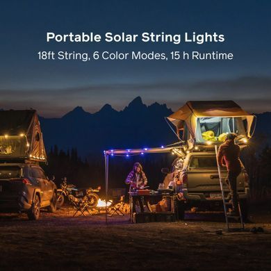 Набор фонарей для кемпинга Biolite Solar String 18'', Color, 100 люмен (BLT SSA0102)