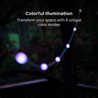 Набор фонарей для кемпинга Biolite Solar String 18'', Color, 100 люмен (BLT SSA0102)