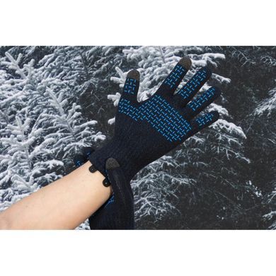 Рукавички водонепроникні Dexshell ThermFit 3.0 Gloves, S, Dark Blue (DG12402HTB-S)