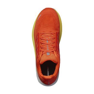 Кроссовки мужские Salomon Aero Blaze 2, Dragon Fire/Sulphur Spring/White, 10.5 (SLM 474260-10,5)