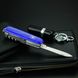 Швейцарский складной нож Victorinox Huntsman (91мм 15 функций) синий прозрачный (1.3713.Т2)