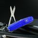 Швейцарський розкладний ніж Victorinox Huntsman (91мм 15 функцій) синій прозорий (1.3713.Т2)