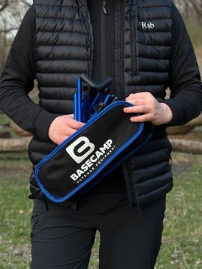 Кемпінгове крісло BaseCamp Compact, 50x58x56 см, Black/Orange (BCP 10306)
