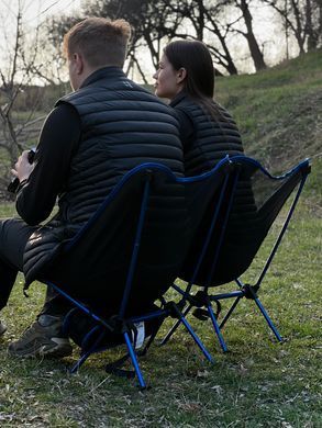 Кемпінгове крісло BaseCamp Compact, 50x58x56 см, Black/Orange (BCP 10306)