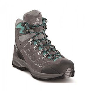 Ботинки женские Scarpa Kailash Trek GTX WMN, Titanium/Smoke/Lagune, 41 1/2 (SCRP 61056-202 41.5 TITANIUM)