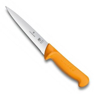 Ніж побутовий, кухонний Victorinox Swibo Boning&Sticking (лезо: 180мм), жовтий 5.8412.18