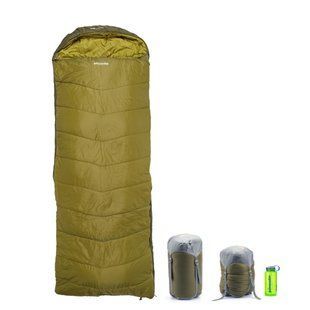 Спальний мішок Pinguin Blizzard (4/-1&deg;C), 190 см (Wide) - Left Zip, Khaki (PNG 239744) 2020