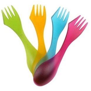 Набор из 4-х ложек Light My Fire Spork original 4-pack Happy (LMF 41245215)