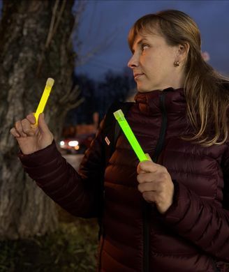Хімічне джерело світла BaseCamp GlowSticks, Green (BCP 60413)