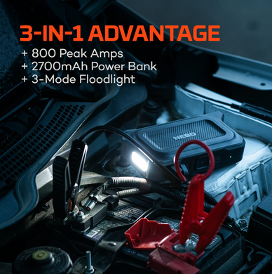 Стартовий пристрій Nebo Assist 800 Jump Starter (NB NEB-JMP-0001-G)