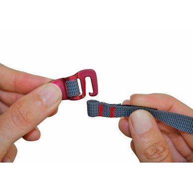 Стяжний ремінь Accessory Strap With Hook Buckle Grey, 2 м x 20 мм від Sea to Summit (STS ATDASH202.0)