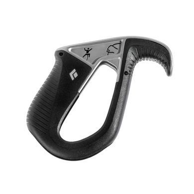Страхувально-спусковий пристрій Black Diamond ATC-Pilot, Black (BD 6200870002ALL1)